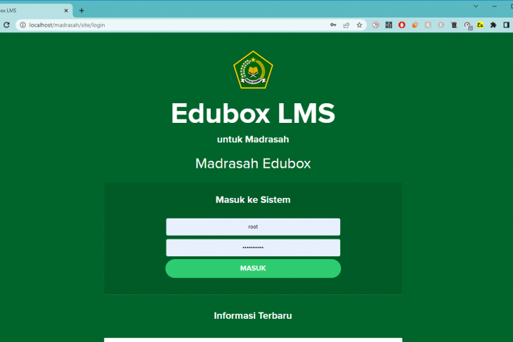 Edubox LMS untuk Madrasah